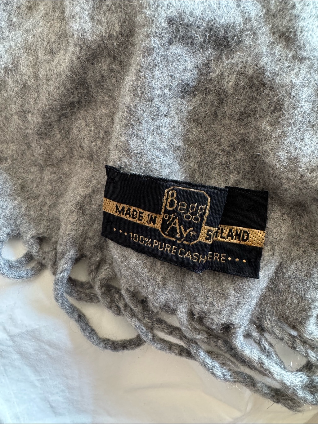Begg Of Ayr 100% Cashmere Scarf